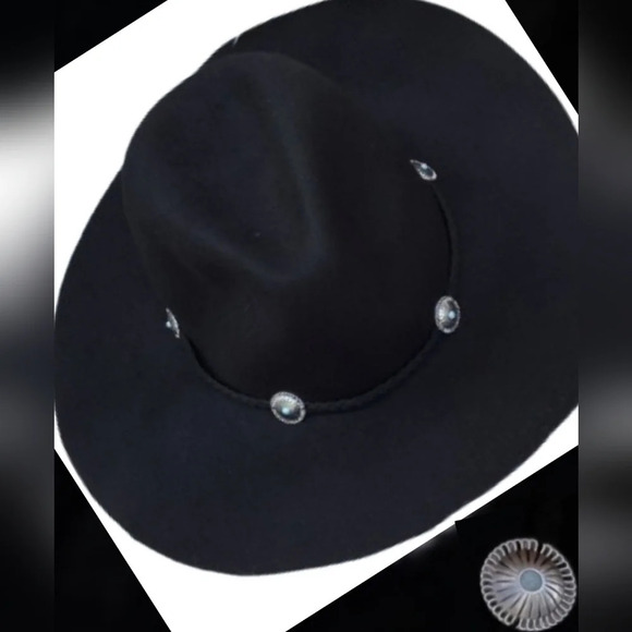 American Eagle black Conch hat - Picture 2 of 11